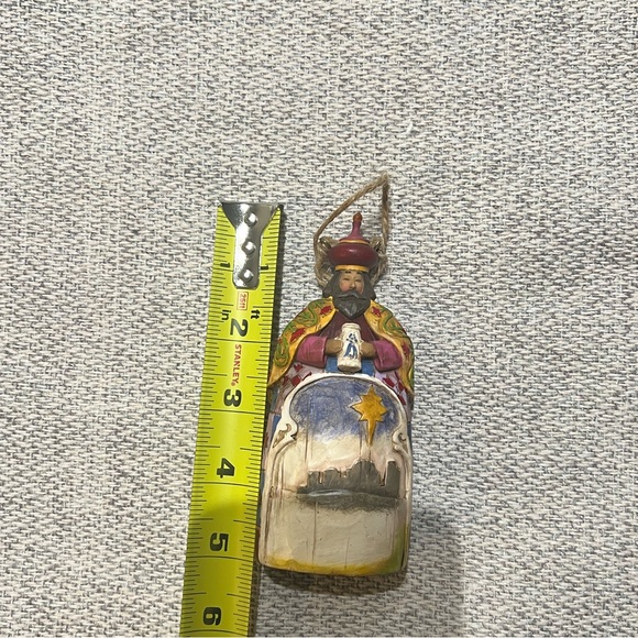 Jim Shore 2004 Heartwood Creek Set of 3 Wisemen Hanging Ornaments - Picture 13 of 16